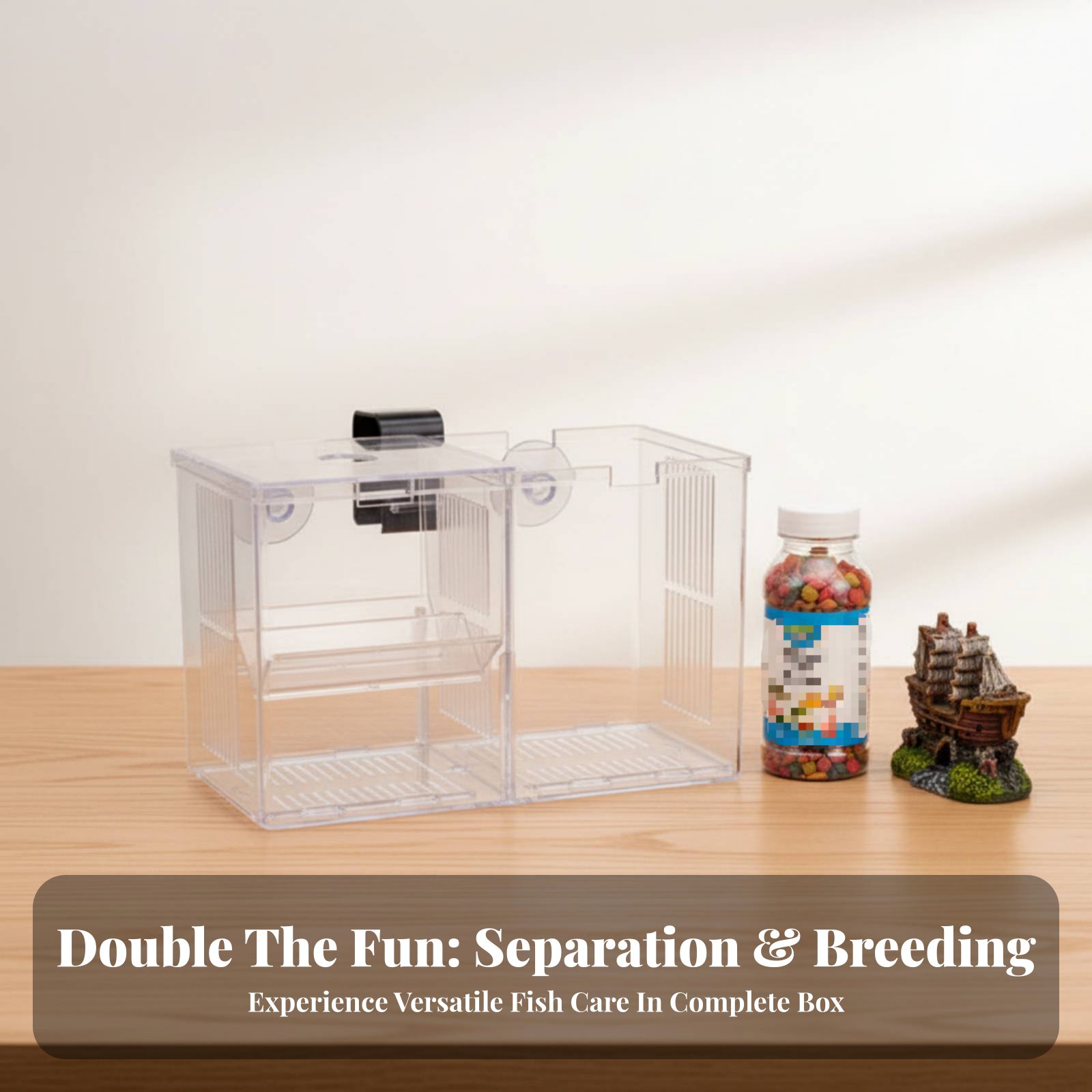 Aquarium Fish Tank - Aquatische Habitat Broedkast Beschermt jonge vissen