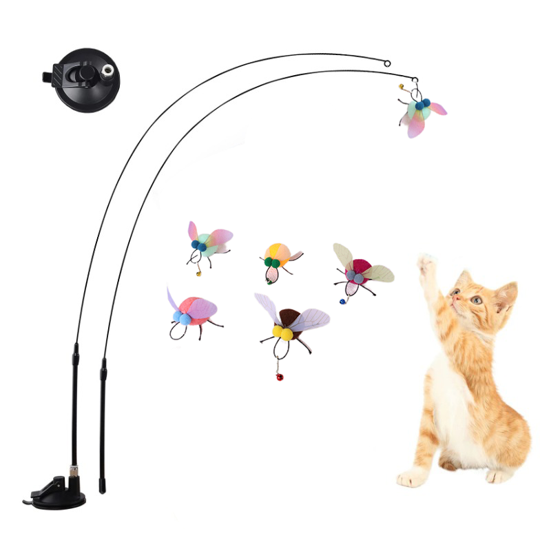 Catnip Toys - Kat Simulatie Insect Interactief Kat Teaser