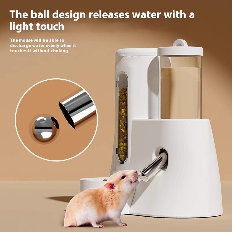 Pet Supplies Is Food - 1Pc 2In1 Hamster Feeder En Waterer