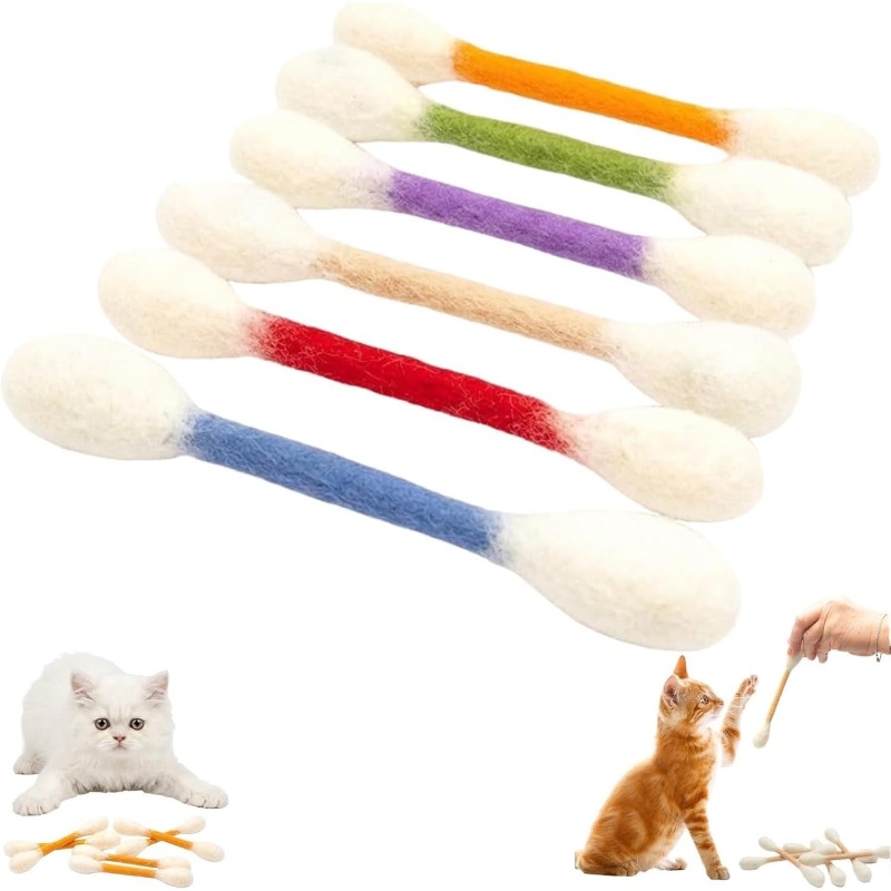 Catnip Toys - 1/6 PCS Kat Interactieve Stick Kattenkruid
