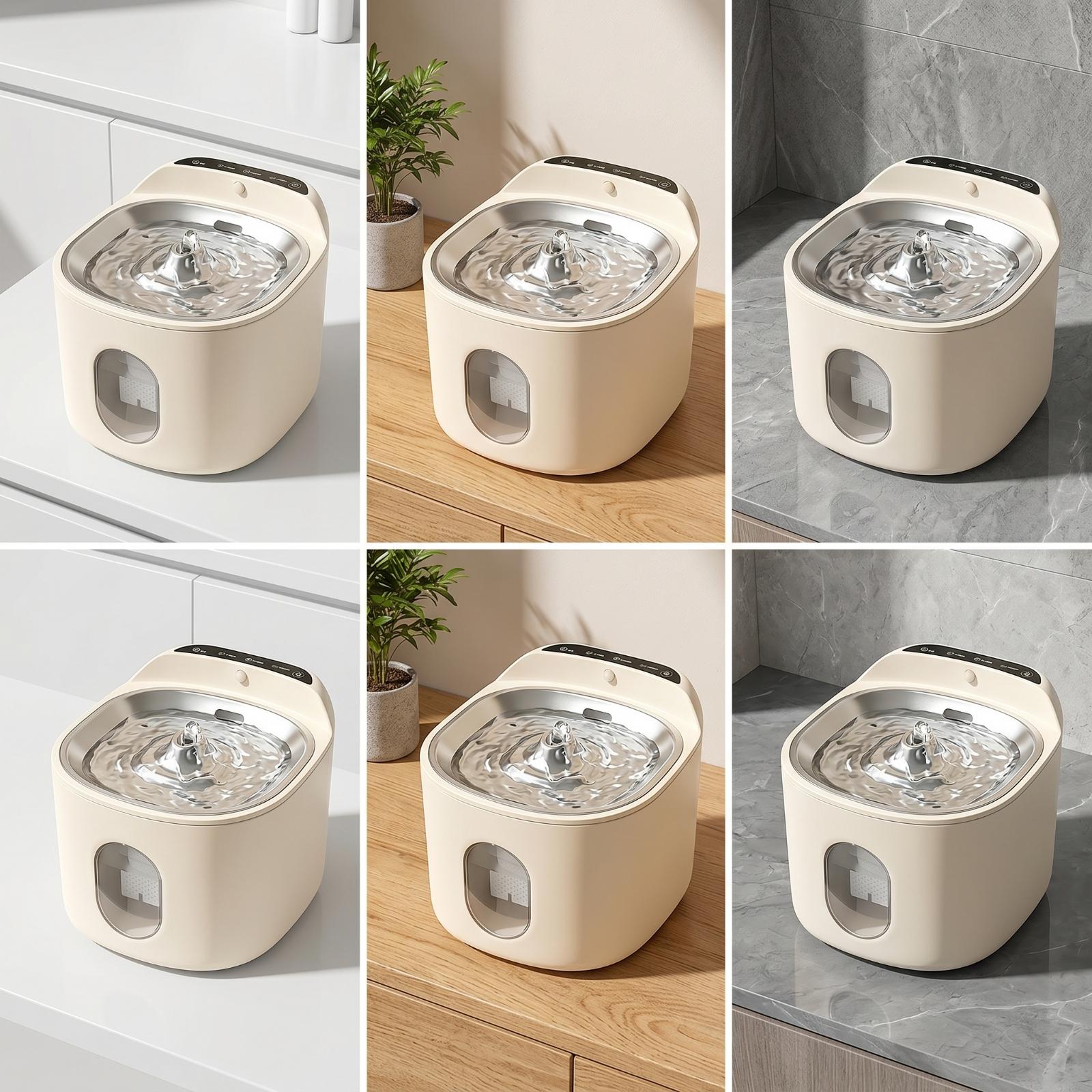 Cat Water Fountain Filter - Automatische drinkfontein, slimme huisdierfontein, draadloze gefilterde