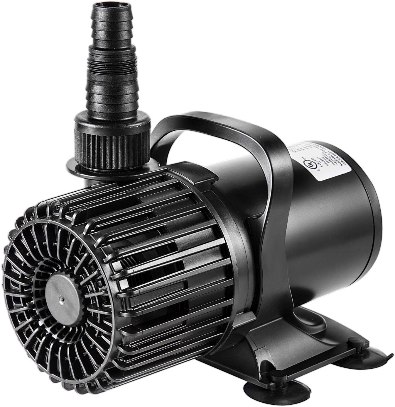 Aquarium Fish Tank - 1600GPH Subwaterpomp voor vijverwatervallen, beeldhouwwerken, hydrocultuur