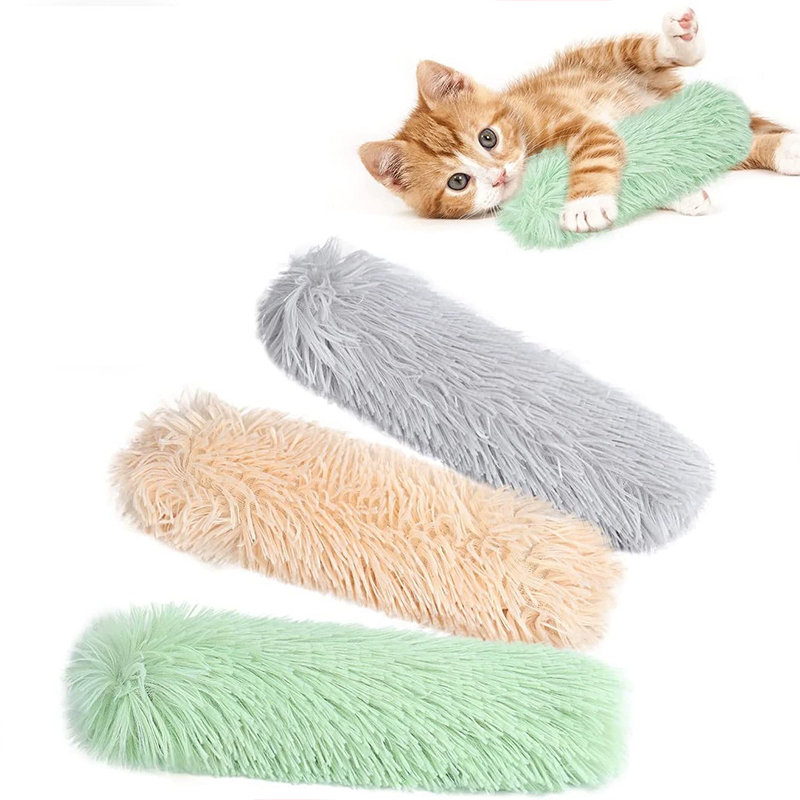 Catnip Toys - Kattenkussens, 3-pack, zacht en duurzaam met
