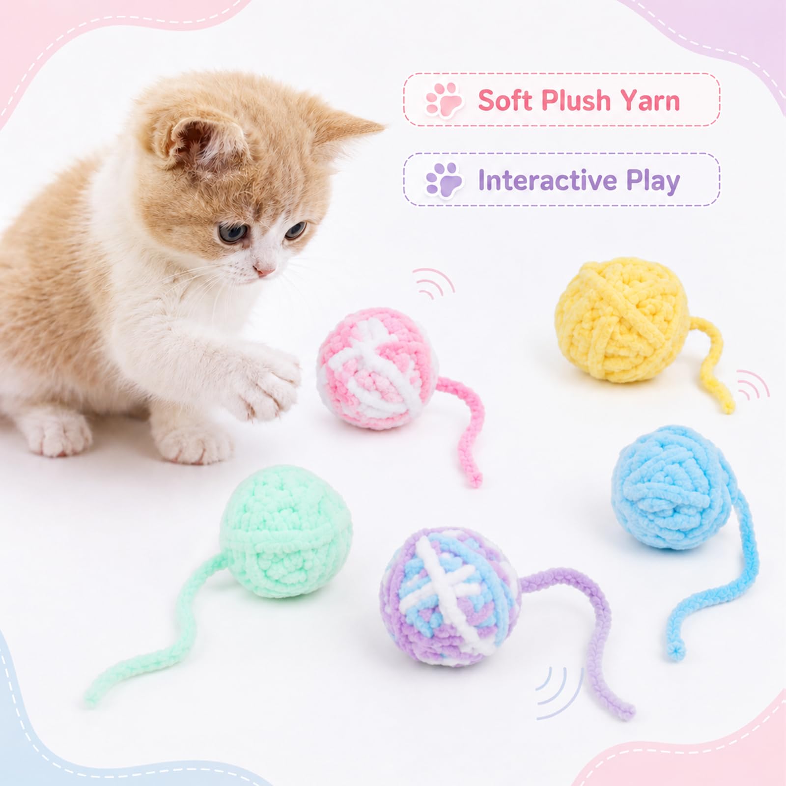 Katten speelgoed ballen wollen - Catnip Toys recensie en prijs