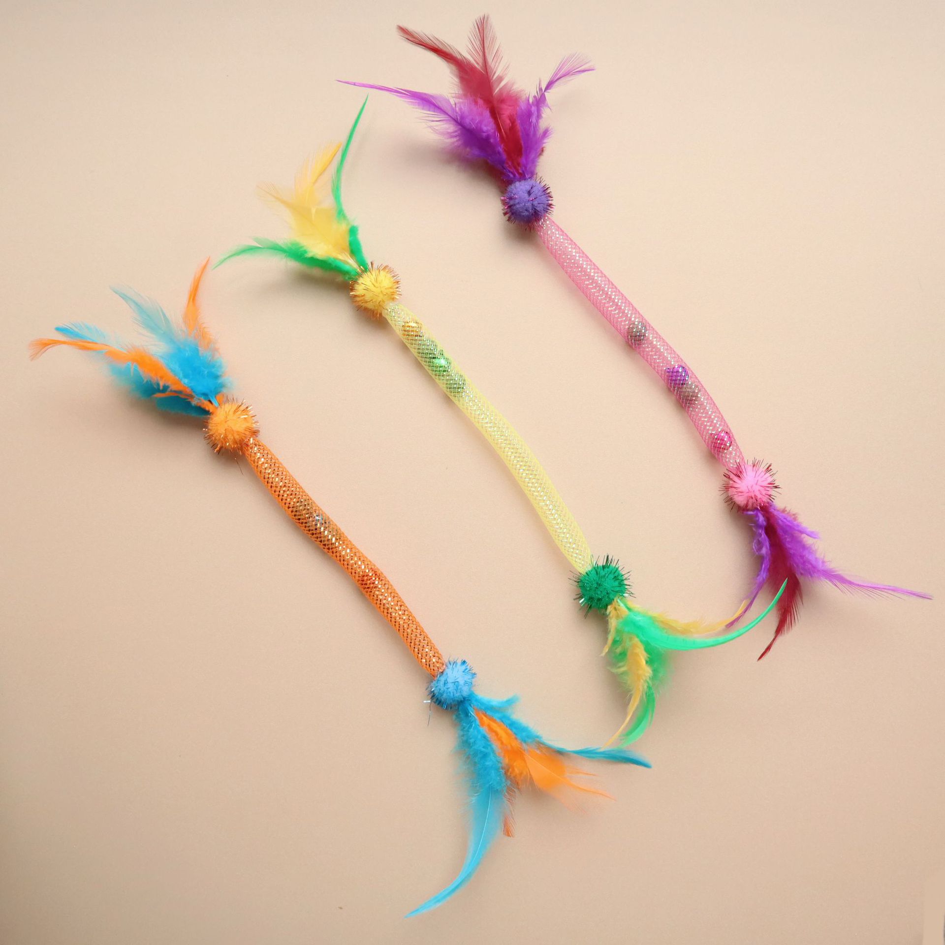 Feather Teasing Cat Stick Elas - Catnip Toys recensie en prijs