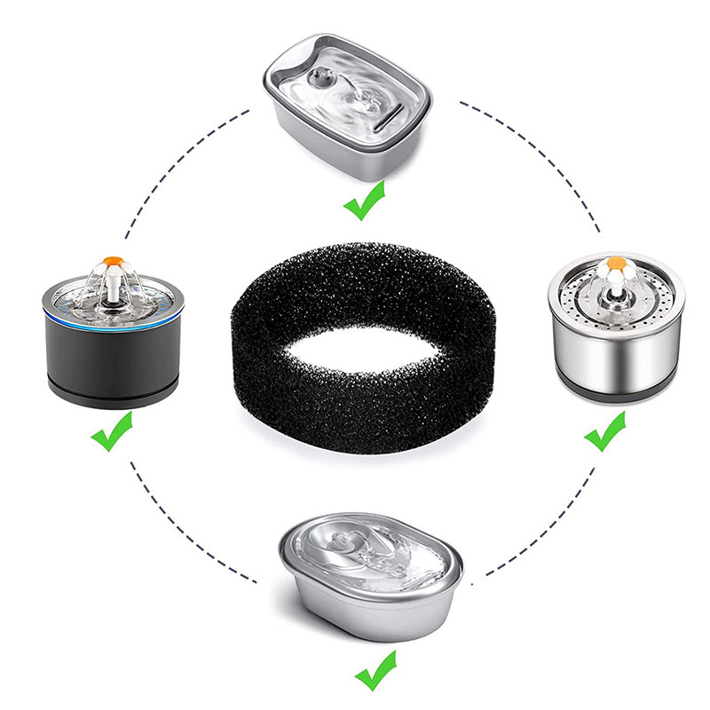 4 STUKS Huisdierfonteinfilter  - Cat Water Fountain Filter recensie en prijs