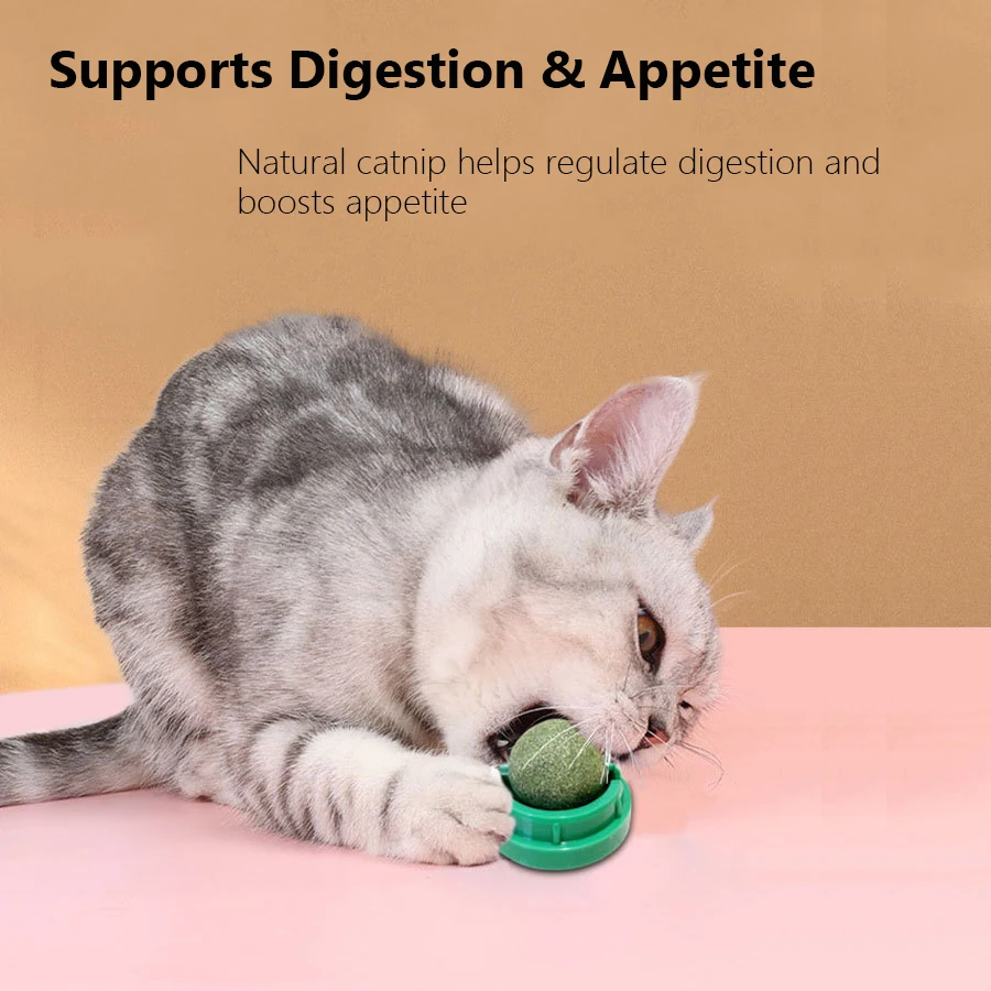 Draaiende kattenkruid muntbal  - Catnip Toys recensie en prijs