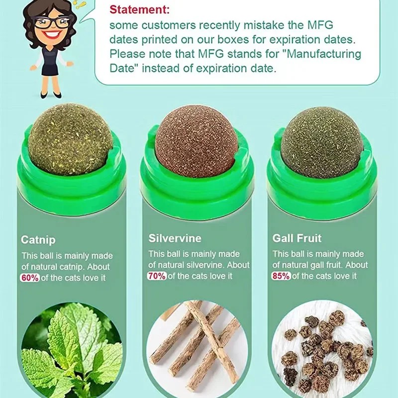 Mint Ball Cat Teeth Cleaning T - Catnip Toys recensie en prijs