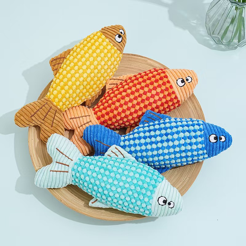 Pluche kattenkruid vis speeltj - Catnip Toys recensie en prijs