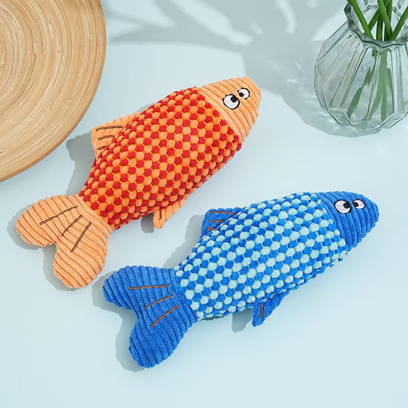 Pluche kattenkruid vis speeltj - Catnip Toys recensie en prijs