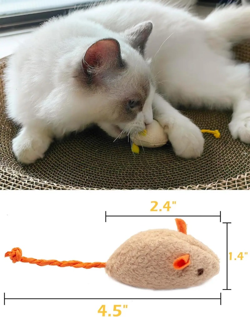3/200 stuks rammelaar kattenmu - Catnip Toys recensie en prijs