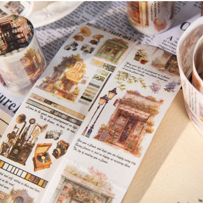 5x200cm Retro Food Shop Tape S - Pet Supplies Stores recensie en prijs